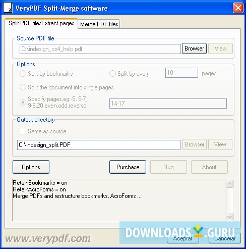 pdf merge split software free download