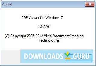PDF Viewer for Windows 7