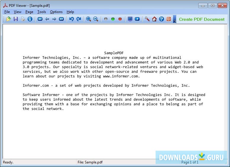 PDF Viewer for Windows 7