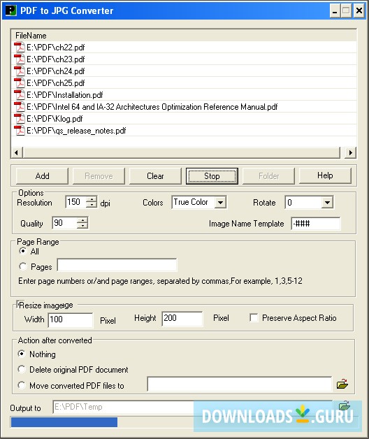 Conversion in Progress