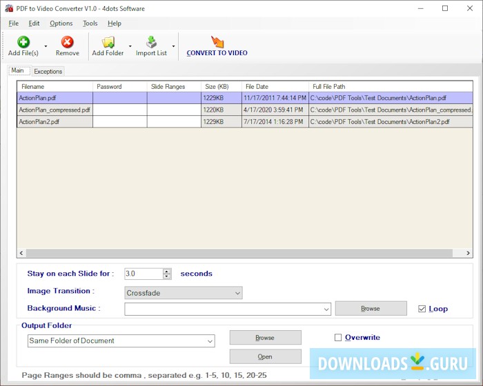 PDF to Video Converter