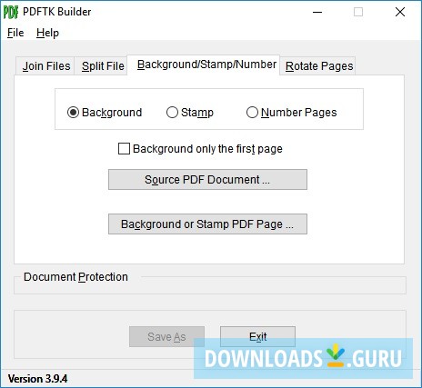 PDFTK Builder