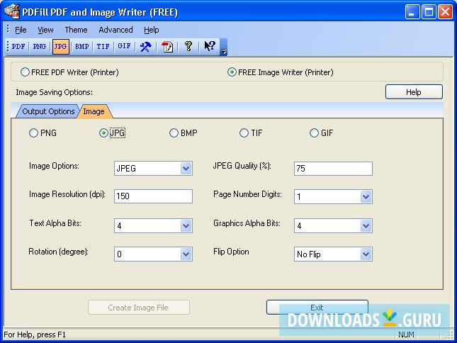 PDFill FREE PDF and Image Writer