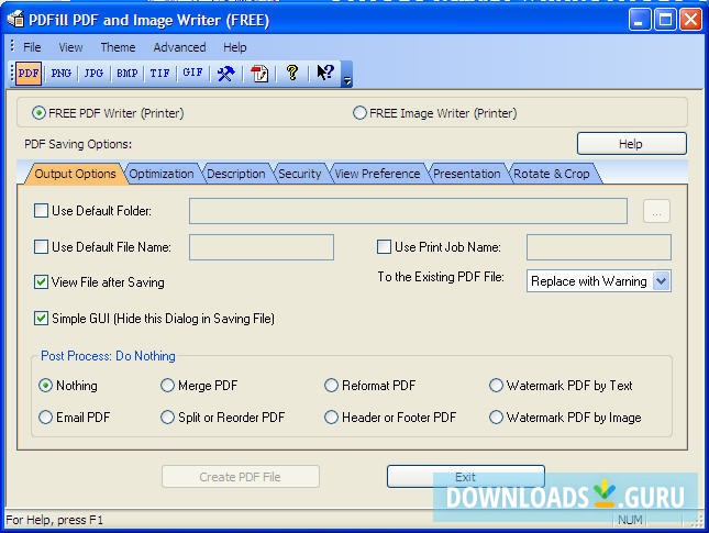 download pdf creator free for windows 8