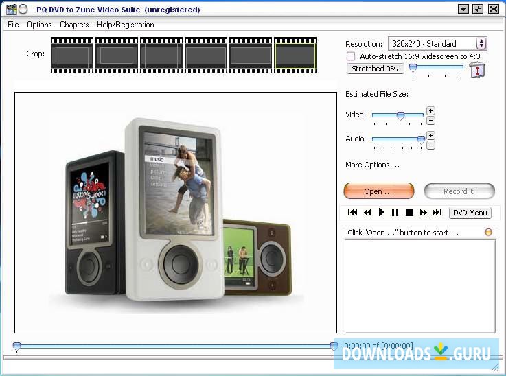 PQ DVD to Zune Video Suite