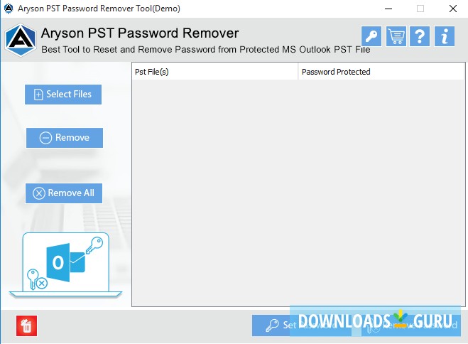 PST Password Remover