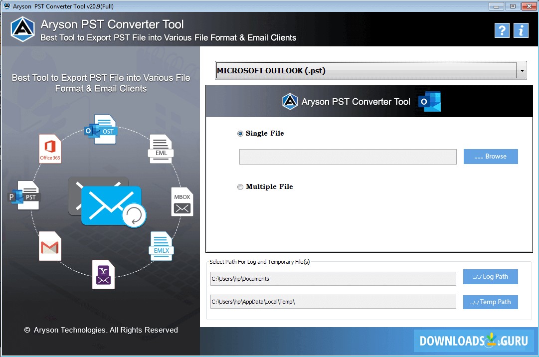pst to eml converter freeware download