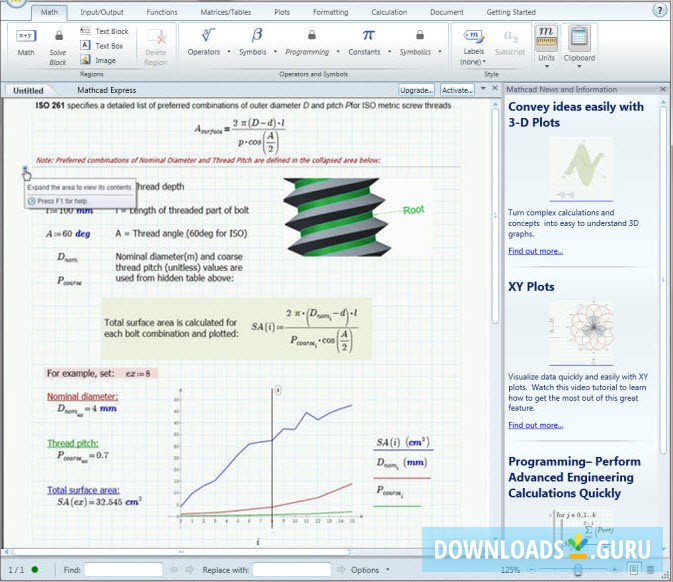 PTC Mathcad Express