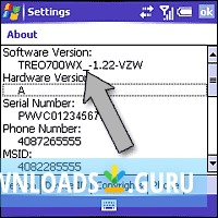 Palm Treo 700w Updater