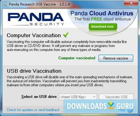 Panda usb vaccine что это