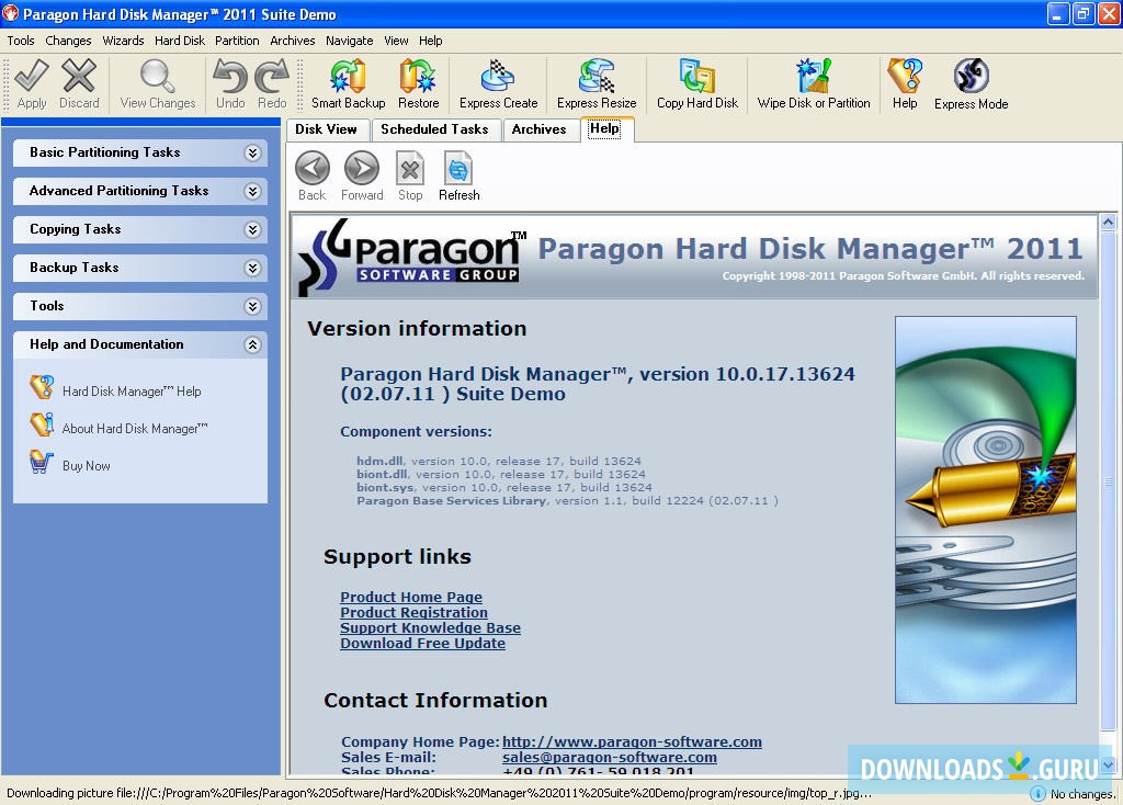 hard drive manager windows 10