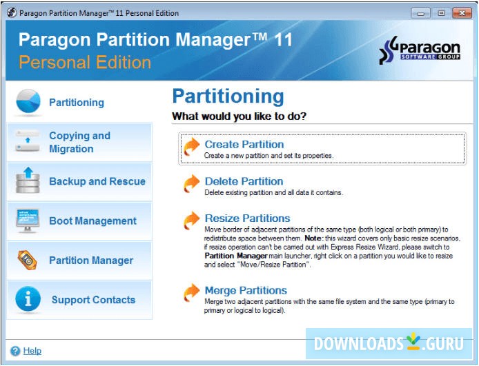 paragon partition manager 11 malware