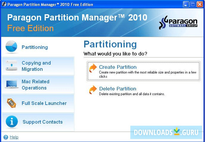 paragon partition manager free download 64 bit