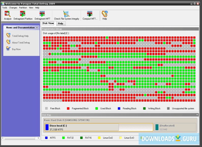 Paragon Total Defrag