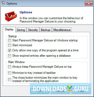 Password Manager Deluxe