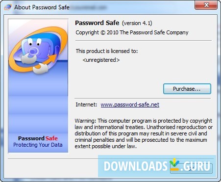 password safe windows 7