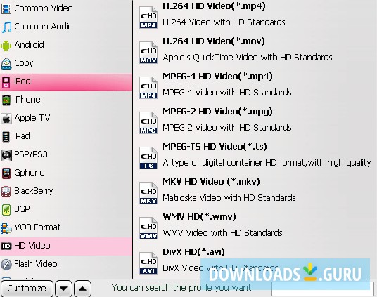 Pavtube HD Converter