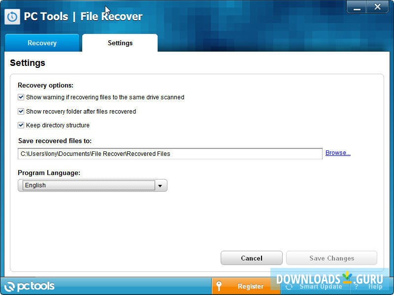 pc tools file recovery 9.0.1.221