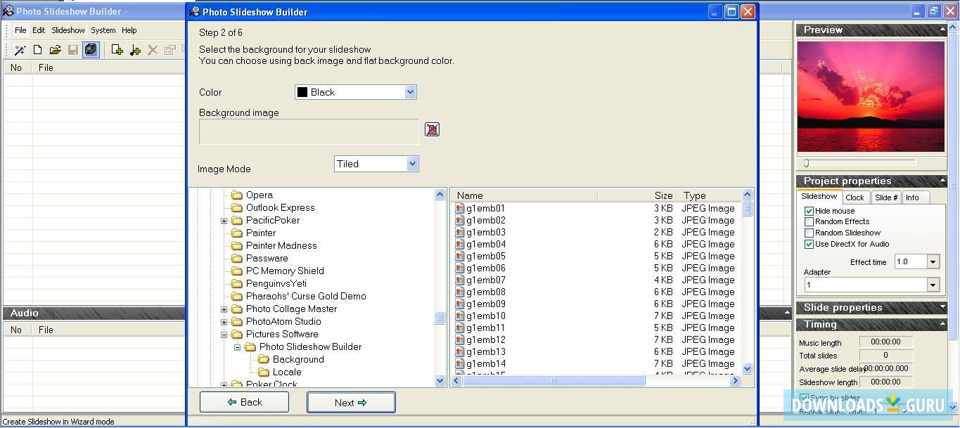 Photo Slideshow Builder