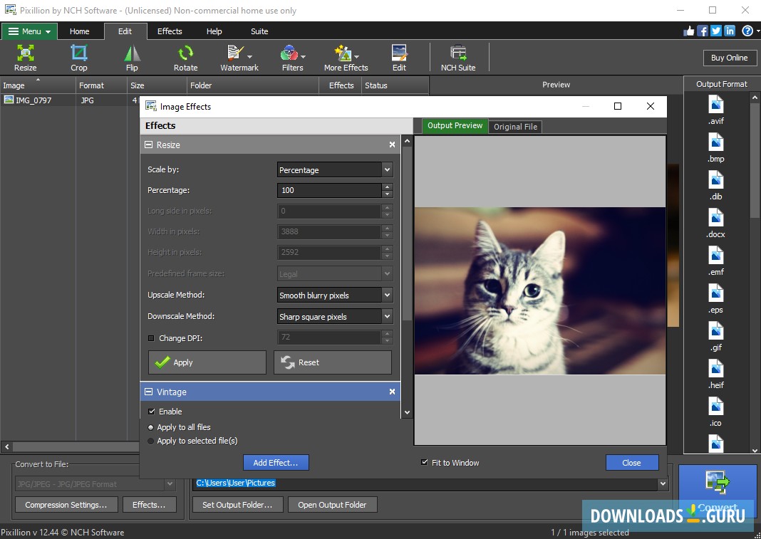 Pixillion Image Converter