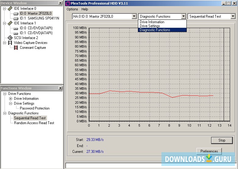PlexTools Professional HDD