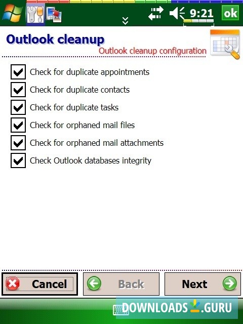 Outlook Cleanup
