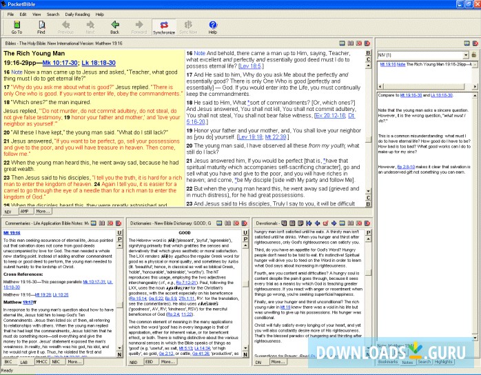 PocketBible Morning & Evening