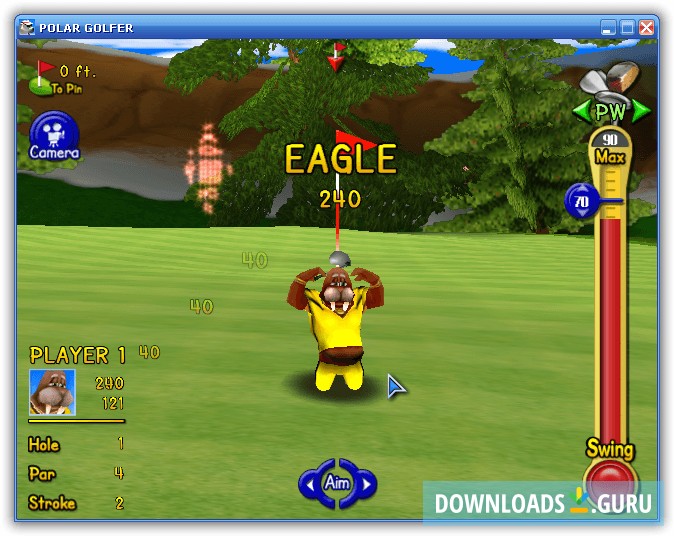 Polar Golfer from WildGames