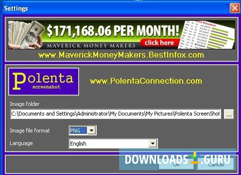 Polenta ScreenShot