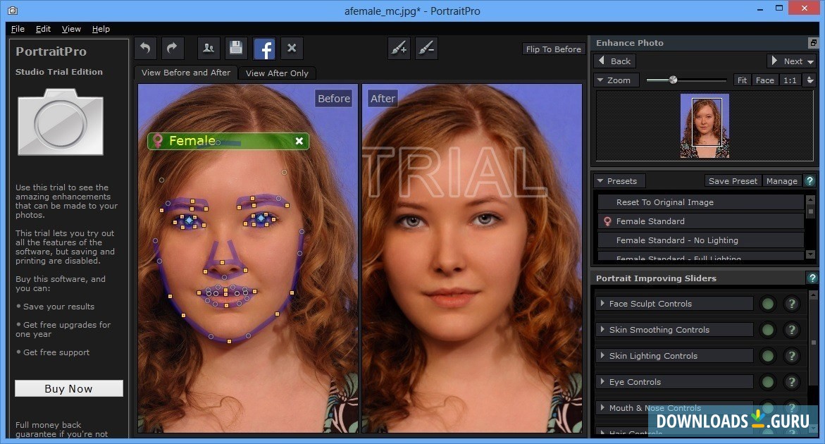 download the new for windows PT Portrait Studio 6.0