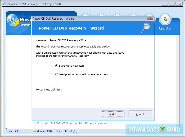 Power CD DVD Recovery