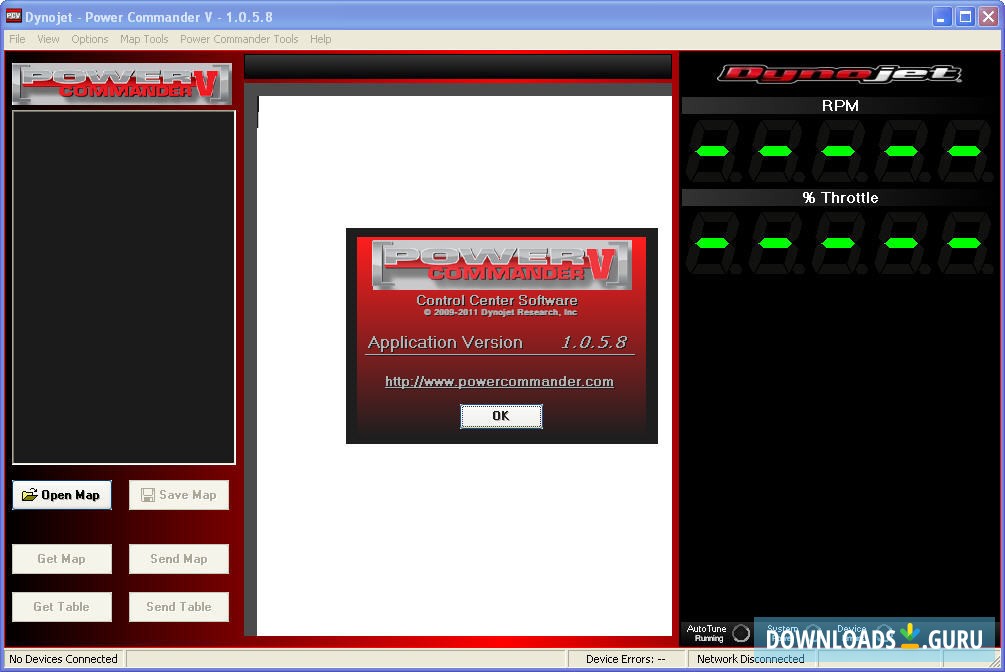 Power Commander Control Center