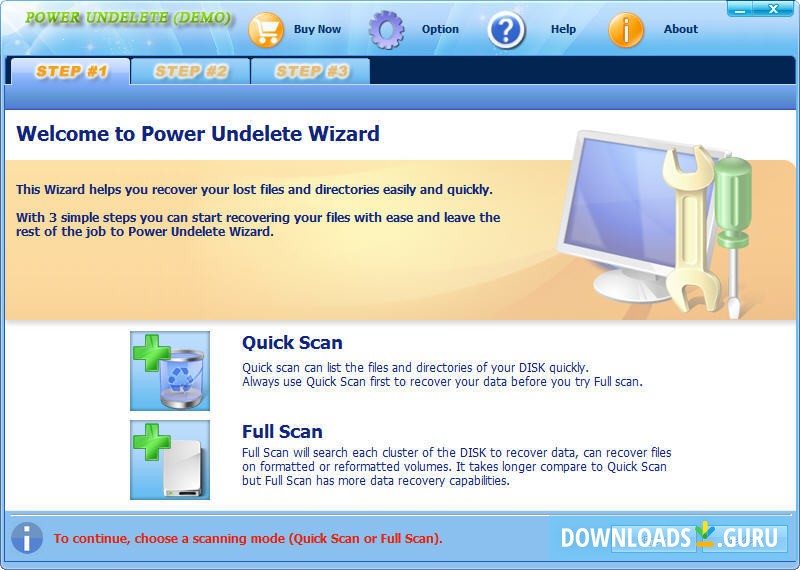 Power Undelete Wizard