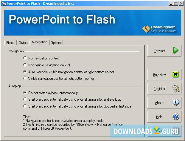 PowerPoint to Flash