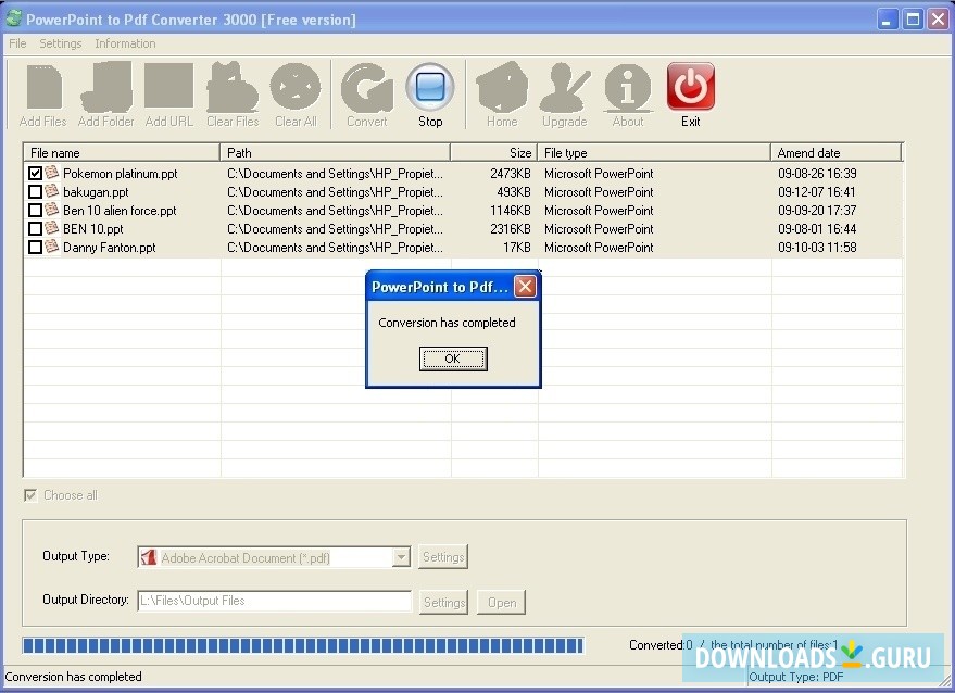 PowerPoint to Pdf Converter 3000