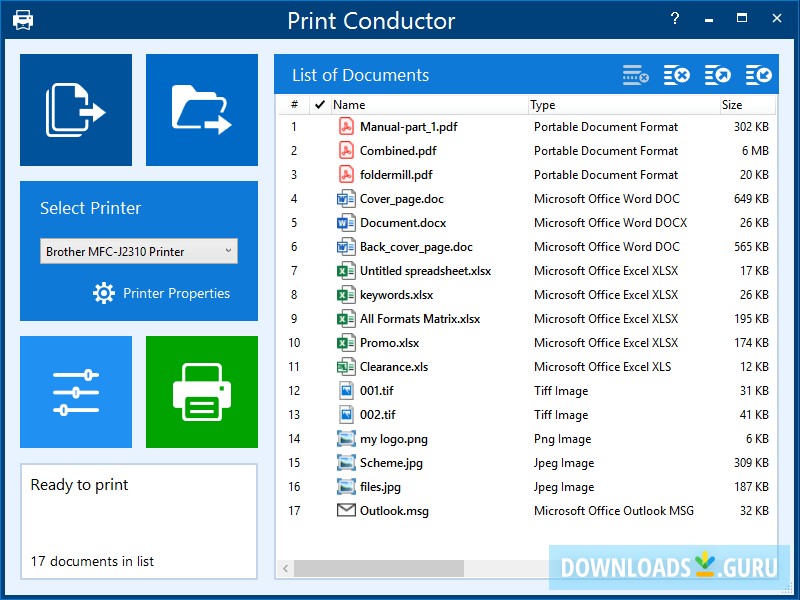 windows print conductor