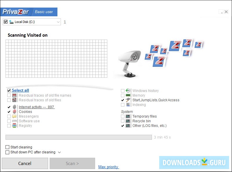 download the new version for windows PrivaZer 4.0.79