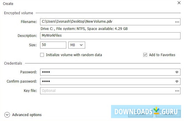 Creating Virtual Drive