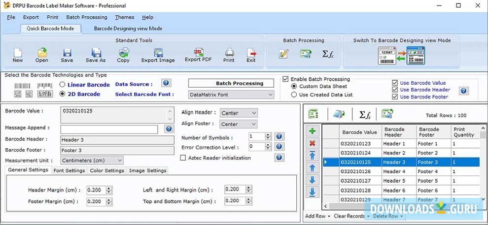 Professional Barcode Labeling Software