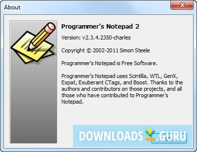 Programmer's Notepad