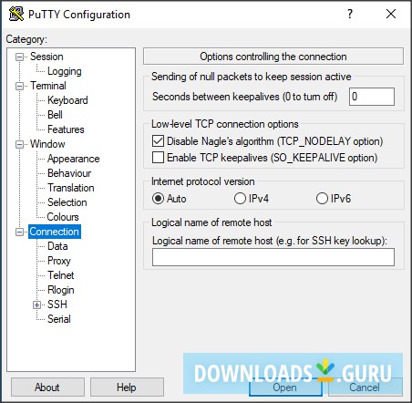 downloading putty for windows 10