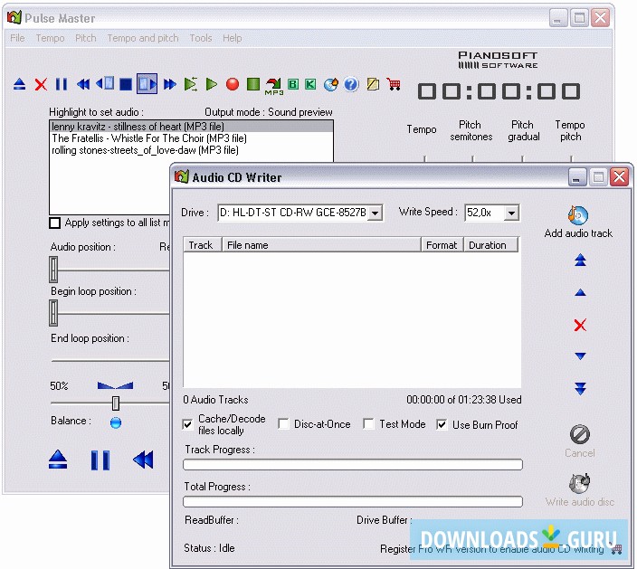 Pulse Master - CD Burner