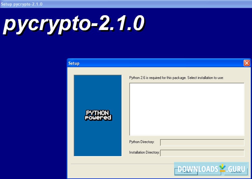 Python pycrypto-2.0.1