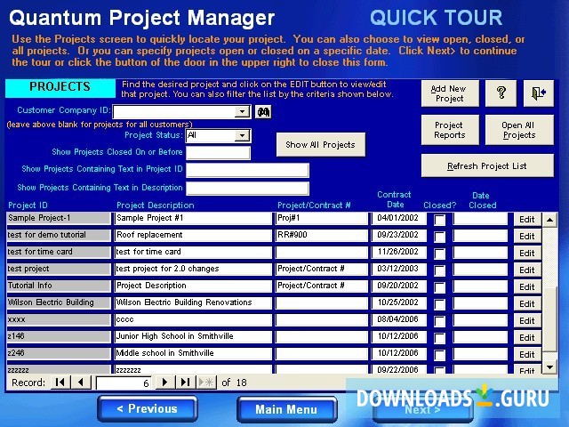 Quantum Project Manager