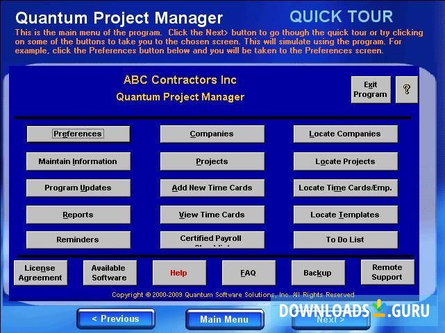 Quantum Project Manager