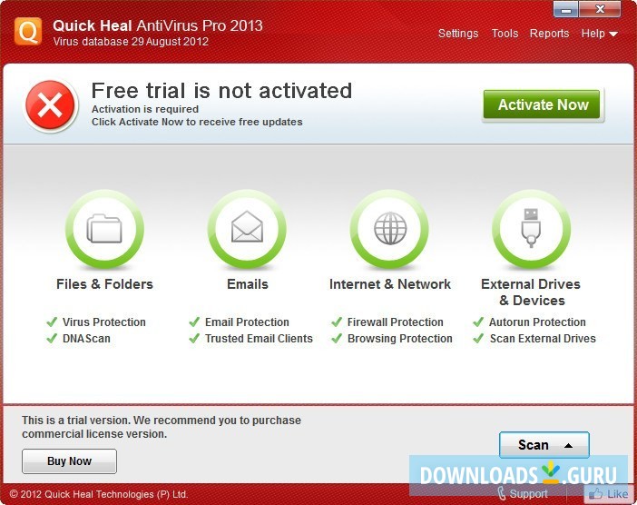 Download Quick Heal AntiVirus Pro for Windows 10/8/7 (Latest version