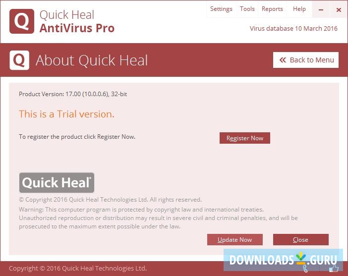 Quick Heal AntiVirus Pro