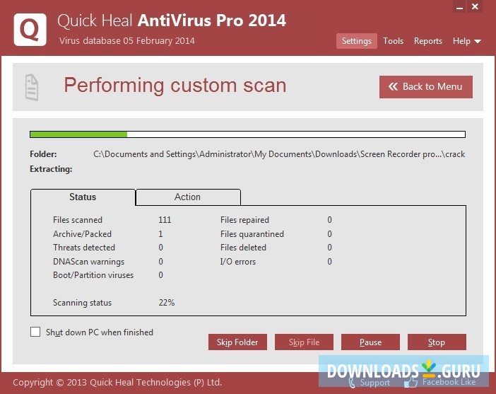 quick heal antivirus pro offline setup