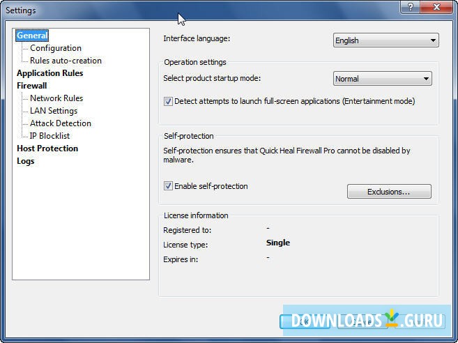 Quick Heal Firewall Pro