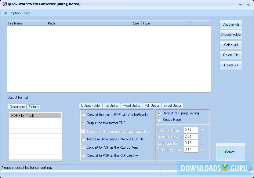 quick word to pdf converter free download for windows 7